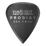 Puas De Guitarra Ernie Ball Pack X 6 Prodigy 1.5 Mm 1s Color Negro Tamaño 1.5 Mm