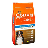 Ração Golden Mega Cães Adultos Raças Grandes 15 Kg