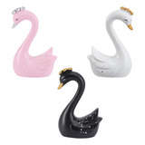 Pisapapeles Con Forma De Cisne, Decoración De Cisne, 3 Unida