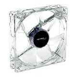 Cooler Fan Pc 80mm 12v 4 Pin Con Luz Rojo Netmak