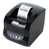 Impresora  Simple Función Xprinter Xp-365b Negra 365b