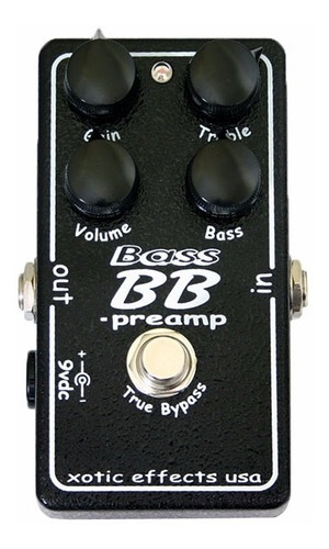 Pedal Xotic Bb Bass Preamp P Bajo Nuevo Garantía Made In Usa