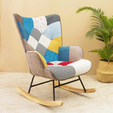 Lifesky Comfy Modern Rocking Chair - Sillas De Deslizador De