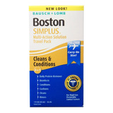 Boston Simplus Bausch + Lomb - Paquete De Viaje (3 Unidades)