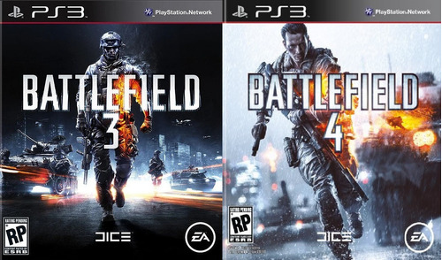 Jogos Battlefield 3 4 Playstation 3 Ps3 Mídia Física Originl