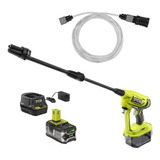 Hidrolavadora Ryobi One+ 18v, Incl. Batería Y Cargador 