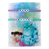 Pulseras Boo Y Gatito Monsters Inc Parejas Y Amigos