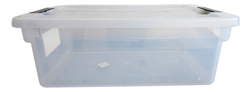 Caja De Plástico Para Almacenamiento Apilable Jumbo 6 Piezas