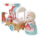 Calico Critters Popcorn Trike Dollhouse Playset Sylvanian *