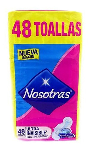 48 Toallas Nosotras Ultra Invisible - Unidad a $758