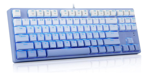 Teclado Mecánico Para Juegos E-yooso Z-87 Pbt Keycaps Led