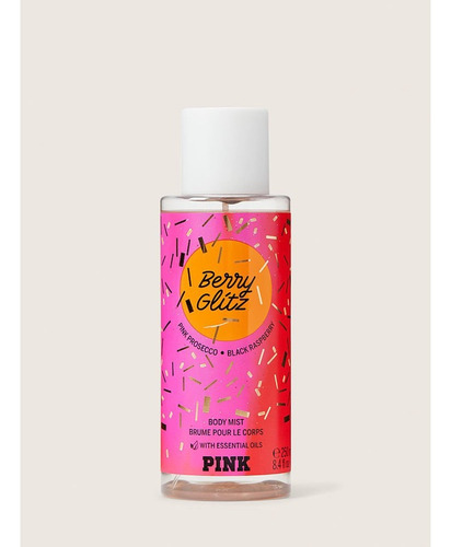 Body Splash Pink Victoria's Secret Berry Glitz 250ml