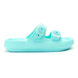 Sandalias Atomik Blush-k Hechas En Eva Color Aqua Para Niños