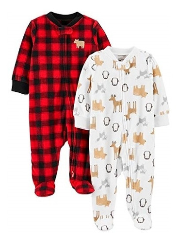 Ropa Para Bebe Paquete De 2 Pijamas Para Dormir Talla 3-6m