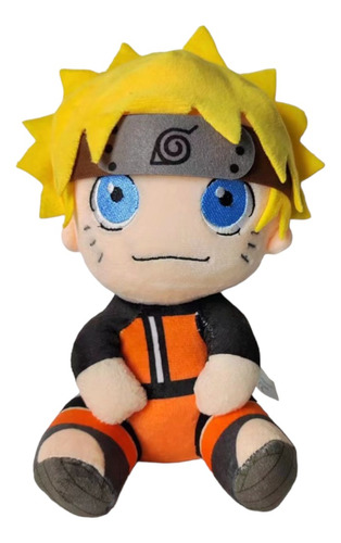 Boneco Pelucia Uzumaki Naruto Sasuke Kakashi Gaara Fofo 5