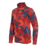 Polar Etnico Print Zip Hombre