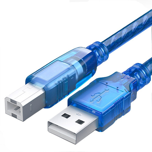 Cable Usb A B Macho Para Impresora Escaner Multifuncional