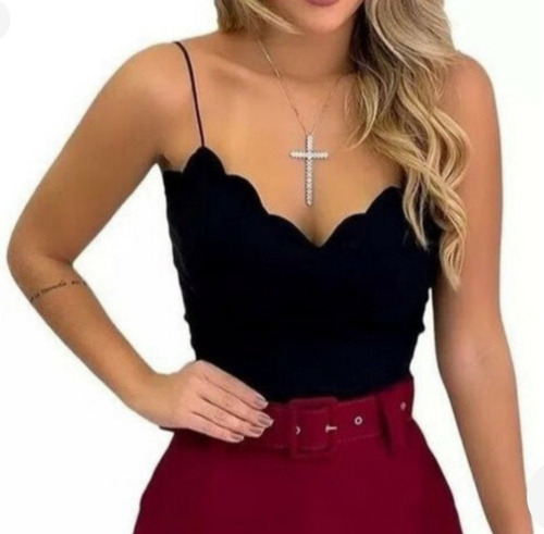 Blusa Nuvem Blusinha Regata Com Bojo Roupa Feminina Barata