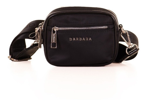 Minibag De Nylon Barbara Bags Bandolera Chica Xu764