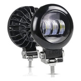 Faro Auxiliar Led New Xb Redondo 3led 12v/24v. Dzz