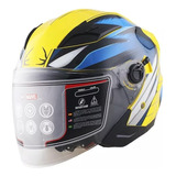 Casco Moto Edge Marvel X Men Wolverine 3/4 Certificado Dot 