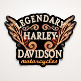 Patch Bordado Harley Davidson Legendary Motorc Hdm011l280a21