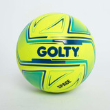 Balón De Microfútbol Competencia Golty Space Color Verde