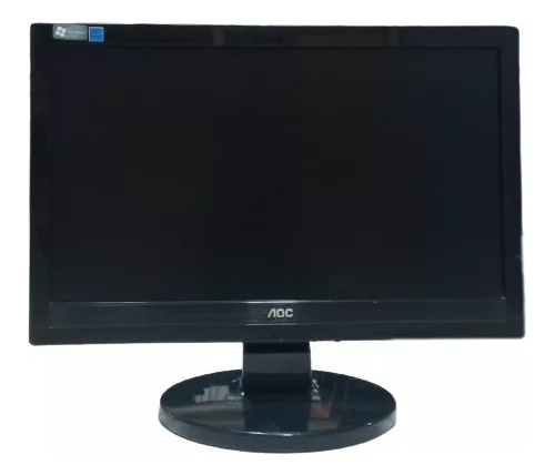 Monitores Aoc 1619swa Lcd 15.6  - Preto - Widescreen