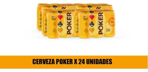 Cerveza Poker 330ml X24und. - M