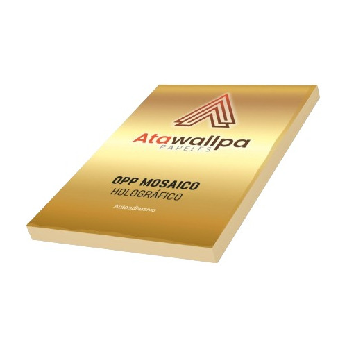 Opp Oro - Autoadhesivo A3 - 50 Hojas