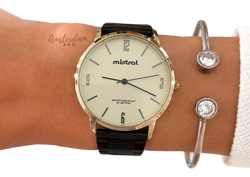 Reloj Mistral Unisex Modelo Lmi-1002b Sumergible Garantia