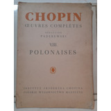 Chopin Polonesas Partituras Paderewsky