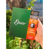 Cuerdas De Bajo Elixir Nanoweb 040-95 Originales