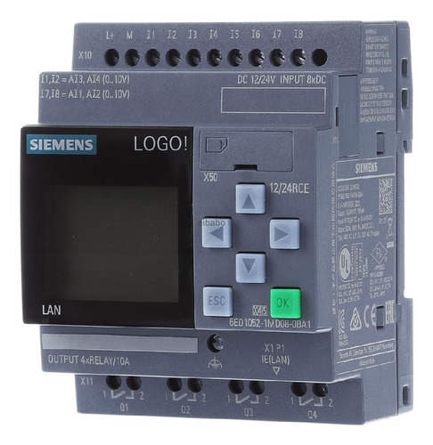 Plc Logo Siemens 6ed1052-1md08-0ba1 Siemens