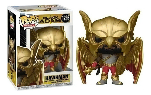 ¡funko Pop! Películas Black Adam Hawkman #1236