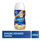 Suplemento Nutricional Ensure Advance Vainilla 220ml X 12u