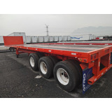 Plataforma 40 Pies 3 Ejes Flatbed Neumatica 2024