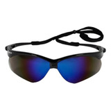 Lentes De Seguridad Jakson Safety Nemesis V30 Espejo Azul