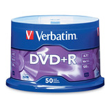Verbatim Dvd + R Verbatim 4.7gb 16x 120 Minutos