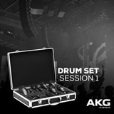 Kit Akg Session 1 Drums Set Bateria Micros 7 Piezas 