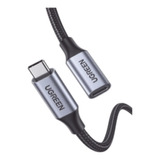 Cable Usb-c Macho A Usb-c Hembra 1metro Usb-c 3.1 Gen 2