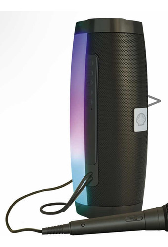 Caixa De Som Com Luz E Microfone Bluetooth Seminovo