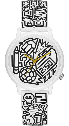 Reloj Guess Unisex Pencils Of Promise, Hermoso Diseño Casual
