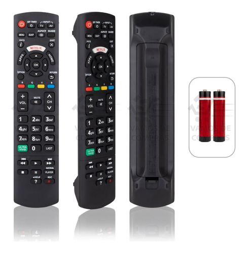Control Compatible Pantalla Smarttv Panasonic Netflix Rc1008