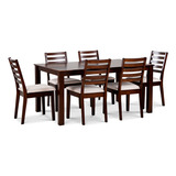 Juego De Comedor Helena 6 Sillas Cic