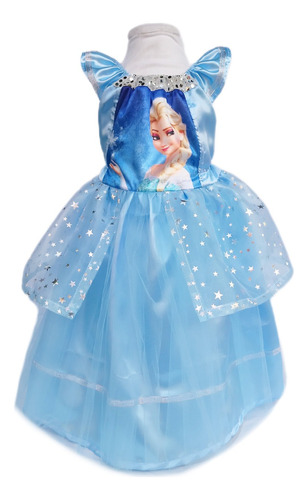 Vestido De Princesa Frozen