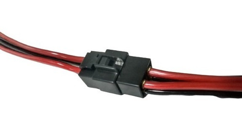 Conector Plug 4 Vias Fio 4,0 Mm Forte Chicote Caixa Som