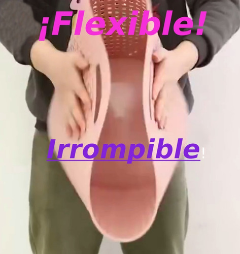 Cesto Para Juguetes Pack 5 Flexible Irrompible Organizador