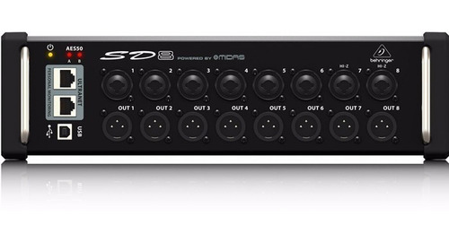 Behringer Sd8 Medusa Digital Snake 8 Preamps 8 Salidas Xlr