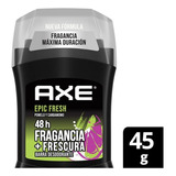 Desodorante Axe Stick Epic Fresh 45g